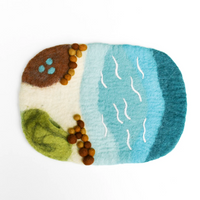 Tara Treasures Sea, Beach and Rockpool Play Mat Playscape