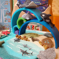 Tara Treasures Sea, Beach and Rockpool Play Mat Playscape