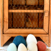 Tara Treasures Felt Eggs (7 Types Of Poultry Eggs)