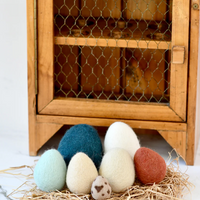 Tara Treasures Felt Eggs (7 Types Of Poultry Eggs)