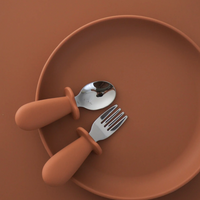Rommer Toddler Cutlery Set | Cinnamon