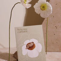 baby arrival poppy greeting card nurture thy seed