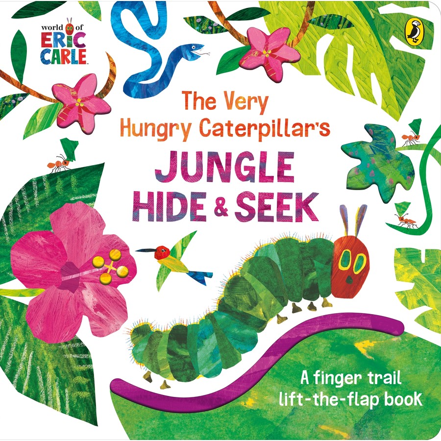 The Very Hungry Caterpillar's Jungle Hide and Seek: A Finger Trail Lift-the-Flap Book