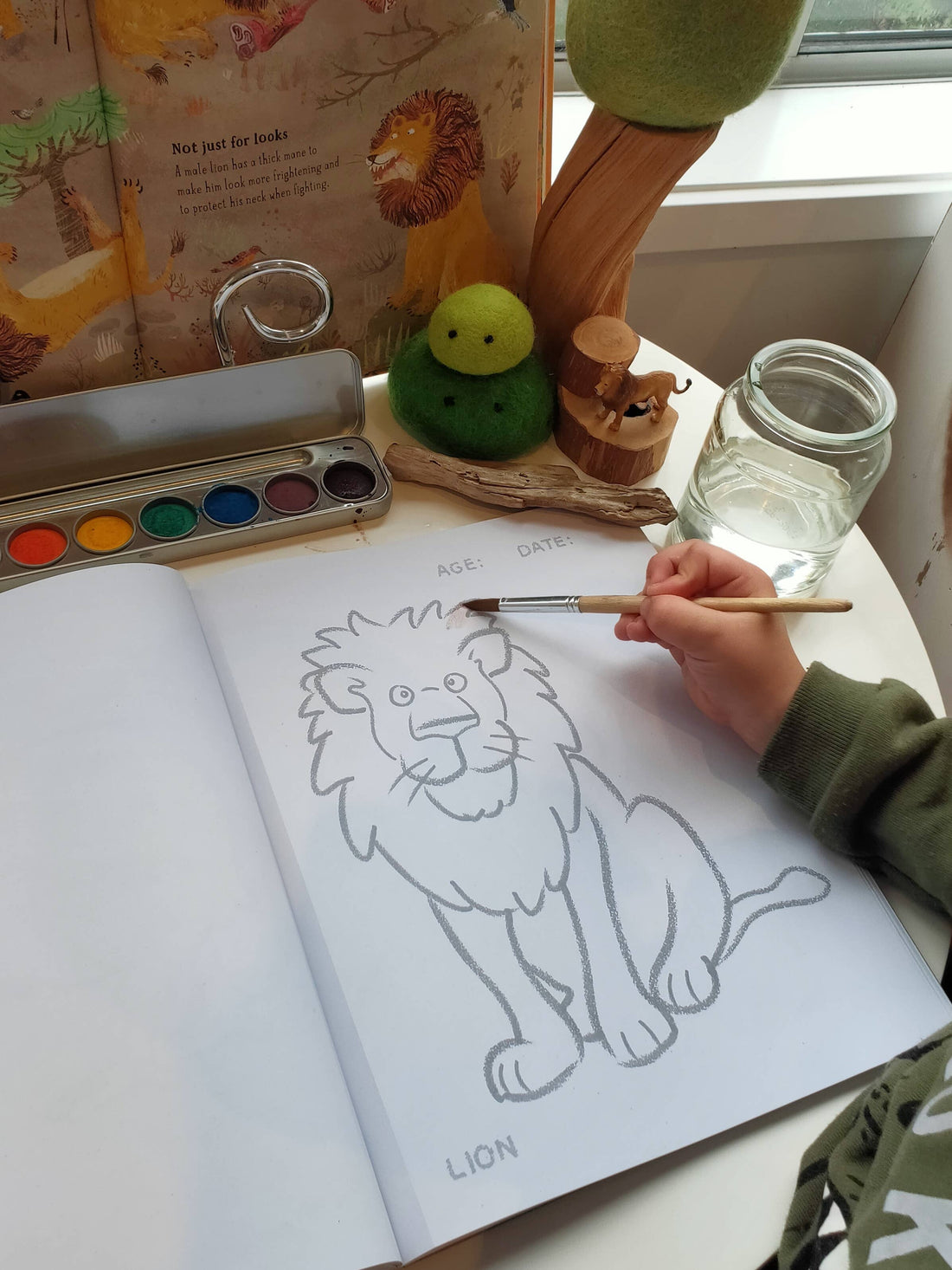 Honeysticks Colouring Book - Endangered Species