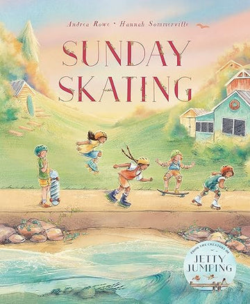 Sunday Skating - Hardcover Book