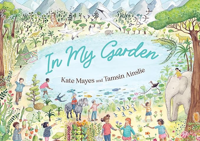 In My Garden - Hardcover Book