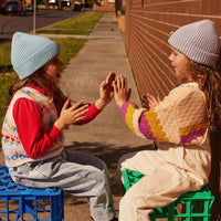 Goldie and Ace Wool Beanie Cloud Lilac