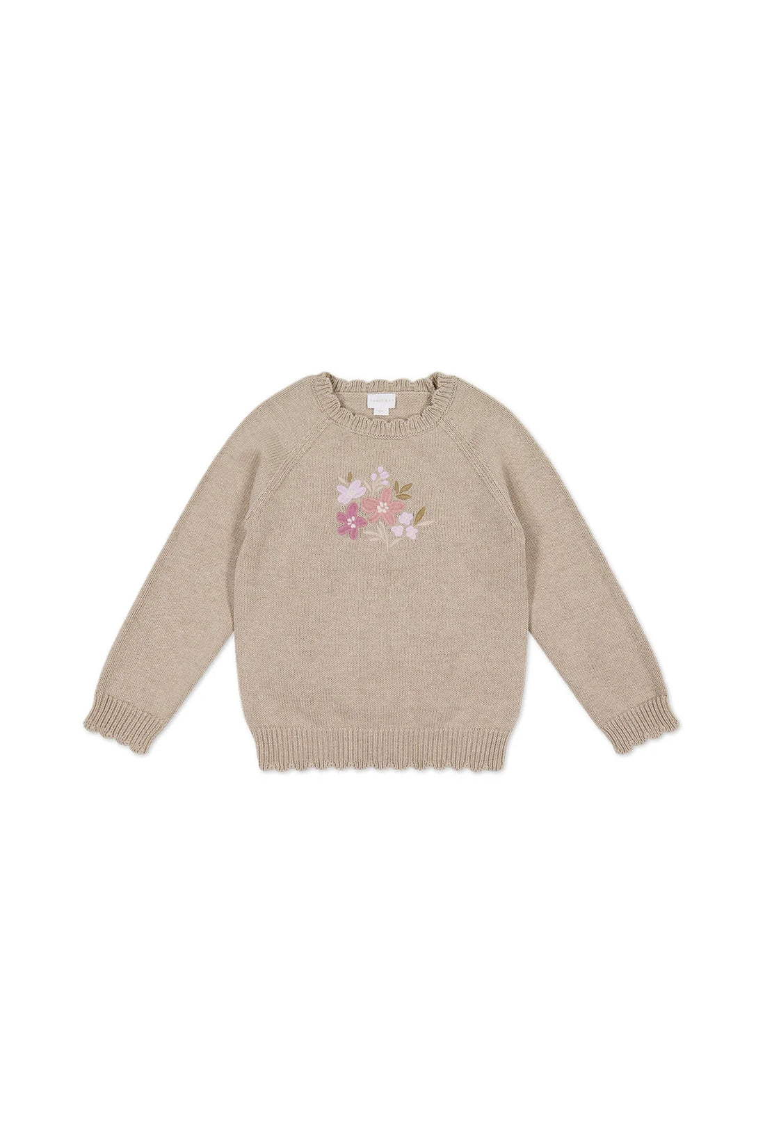 Jamie Kay Audrey Jumper - Biscuit Marle