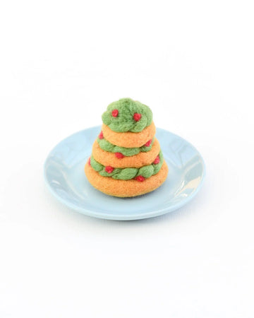 Tara Treasures Felt Christmas Cookie Tree