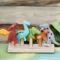 Tara Treasures Dinosaur Finger Puppets Set