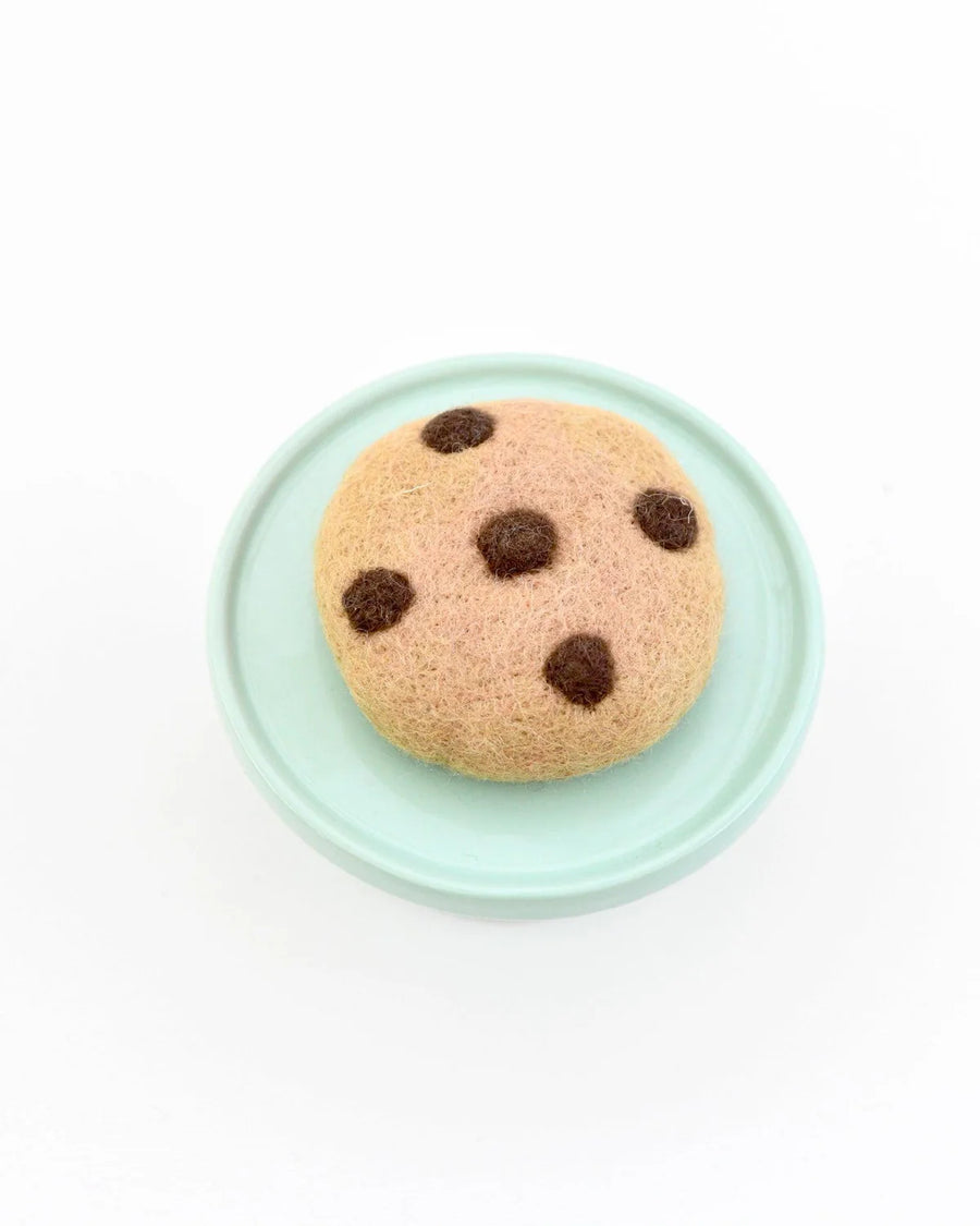 Tara Treasures Felt Big Chocolate Chip Cookie