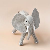 Tara Treasures Felt Elephant Soft Toy For Safari Play