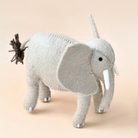 Tara Treasures Felt Elephant Soft Toy For Safari Play