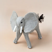 Tara Treasures Felt Elephant Soft Toy For Safari Play