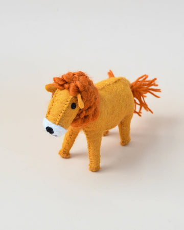 Tara Treasures Felt Lion Soft Toy For Safari Play