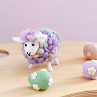 Tara Treasures Felt Pastel Sheep Toy