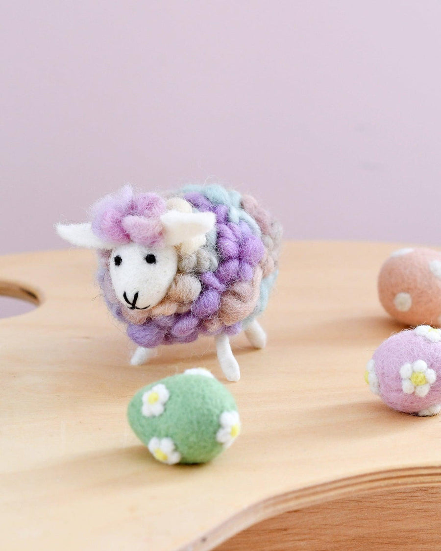 Tara Treasures Felt Pastel Sheep Toy