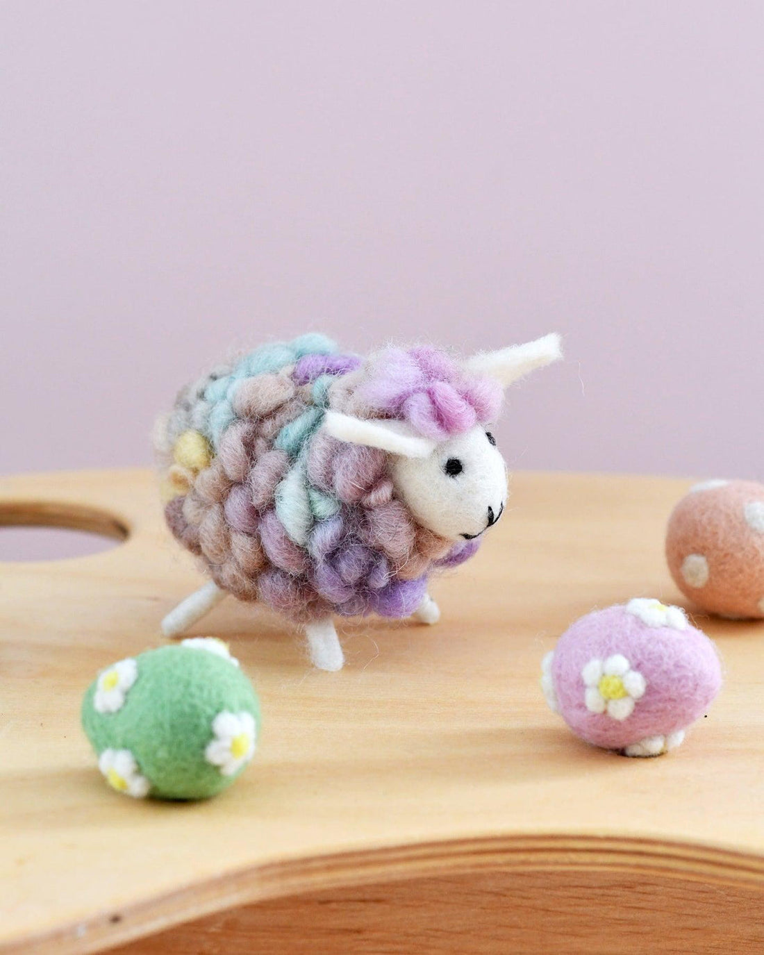 Tara Treasures Felt Pastel Sheep Toy