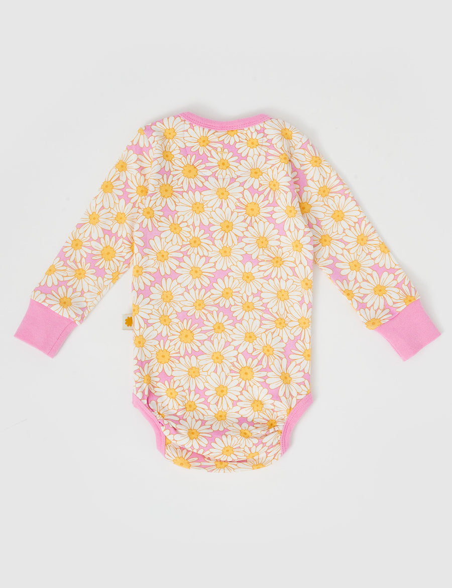 Goldie and Ace Daisy Meadow Long Sleeve Bodysuit