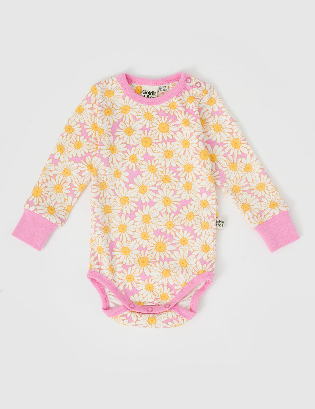 Goldie and Ace Daisy Meadow Long Sleeve Bodysuit