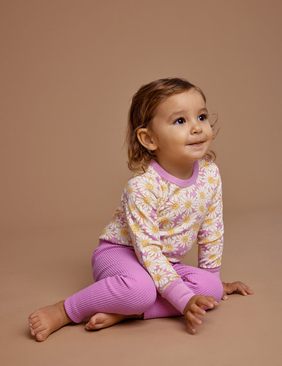 Goldie and Ace Daisy Meadow Long Sleeve Bodysuit