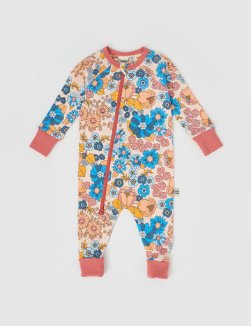 Goldie and Ace Willa Wildflower Zipsuit