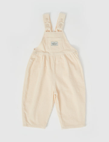 Goldie and Ace Sammy Corduroy Overalls Oat