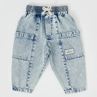 Goldie and Ace Kit Denim Pocket Pant Light Denim