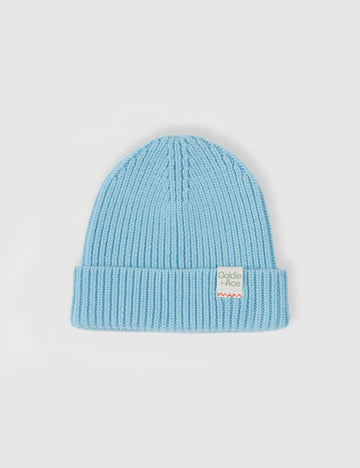 Goldie and Ace Wool Beanie Sky