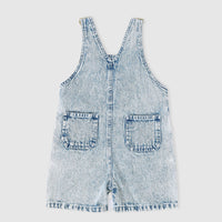 Goldie and Ace Burton Vintage Washed Denim Overalls Light Denim