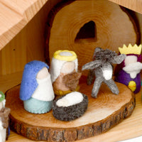 Tara Treasures Felt Nativity Peg Dolls Set