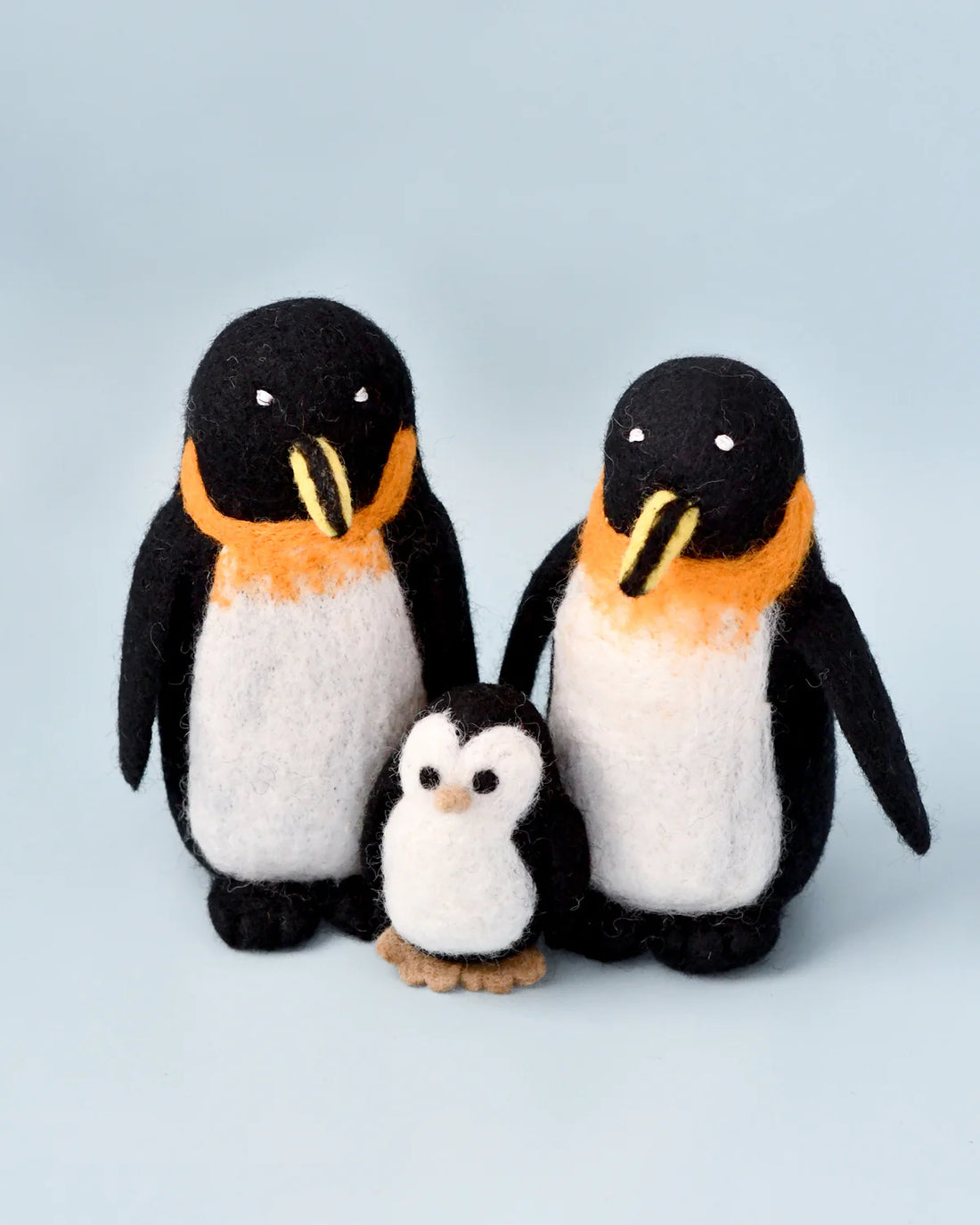 Tara Treasures Felt Penguin Family (Set of 3)