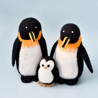 Tara Treasures Felt Penguin Family (Set of 3)