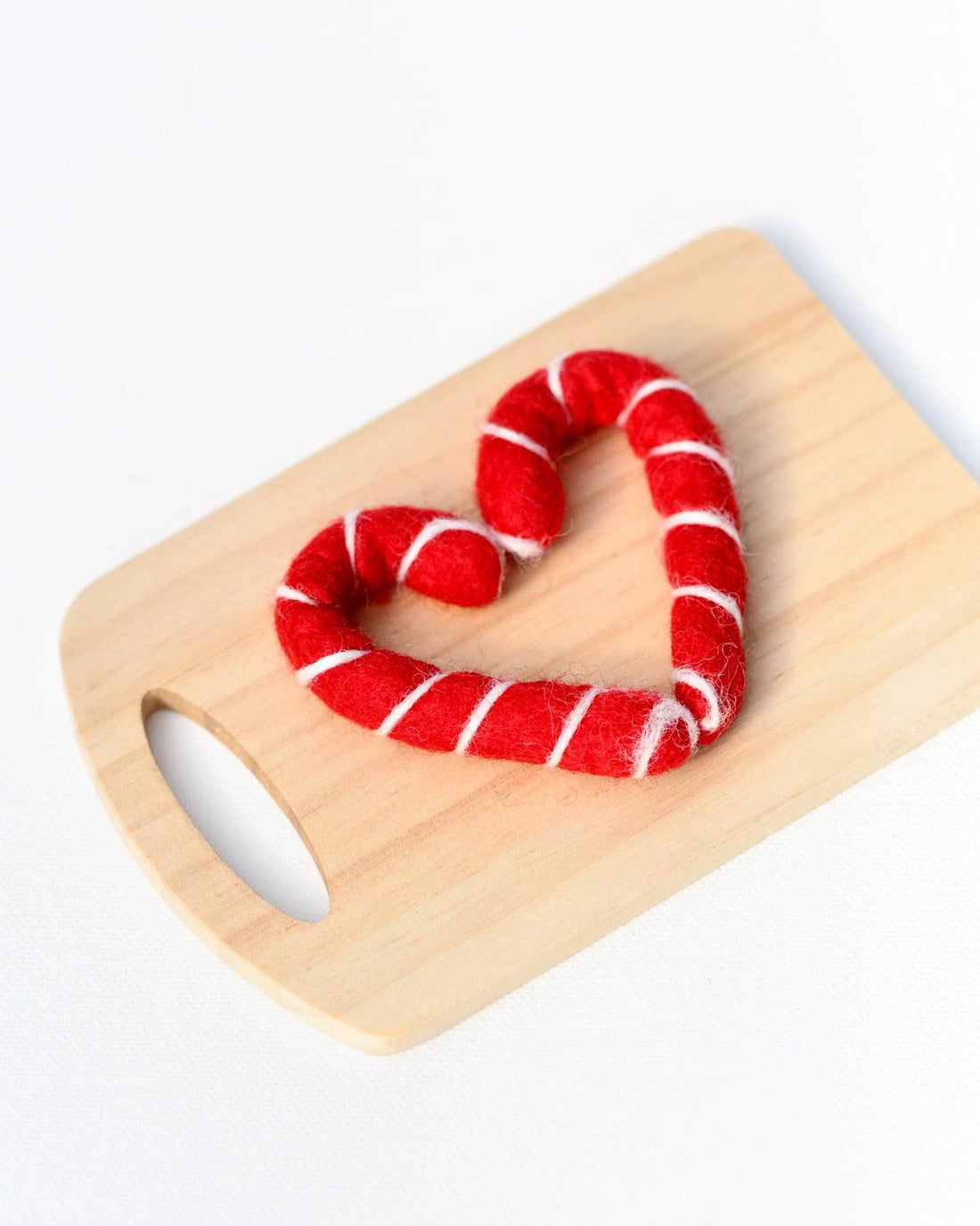 Tara Treasures Felt Candy Canes - Set of 2 (Red)