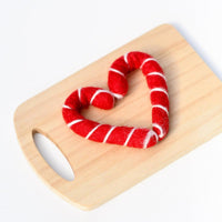 Tara Treasures Felt Candy Canes - Set of 2 (Red)