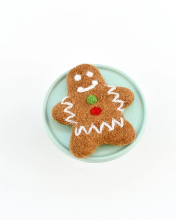 Tara Treasures Felt Gingerbread Man Cookie