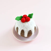 Tara Treasures Felt Christmas Pudding (Round)