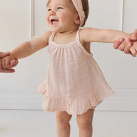 Jamie Kay Organic Cotton Muslin Zoe Set - Ballet Pink