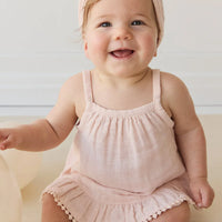 Jamie Kay Organic Cotton Muslin Zoe Set - Ballet Pink