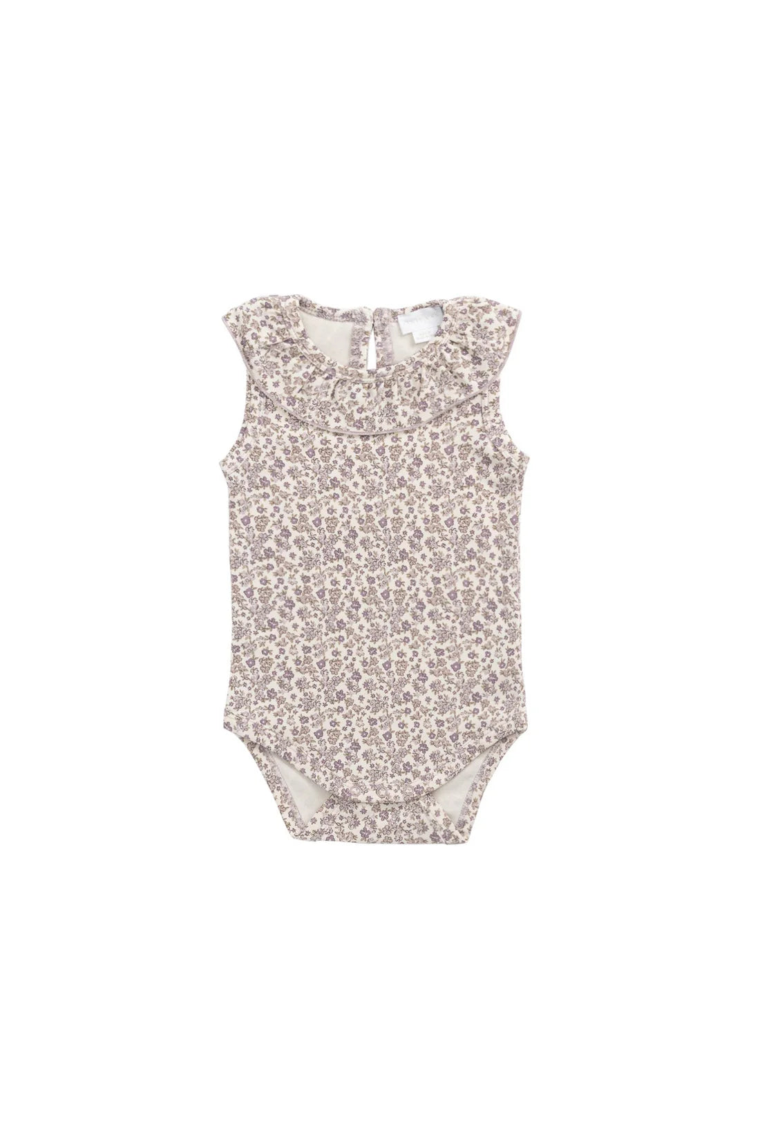 Jamie Kay Organic Cotton Modal Francoise Bodysuit - Amber Eggnog