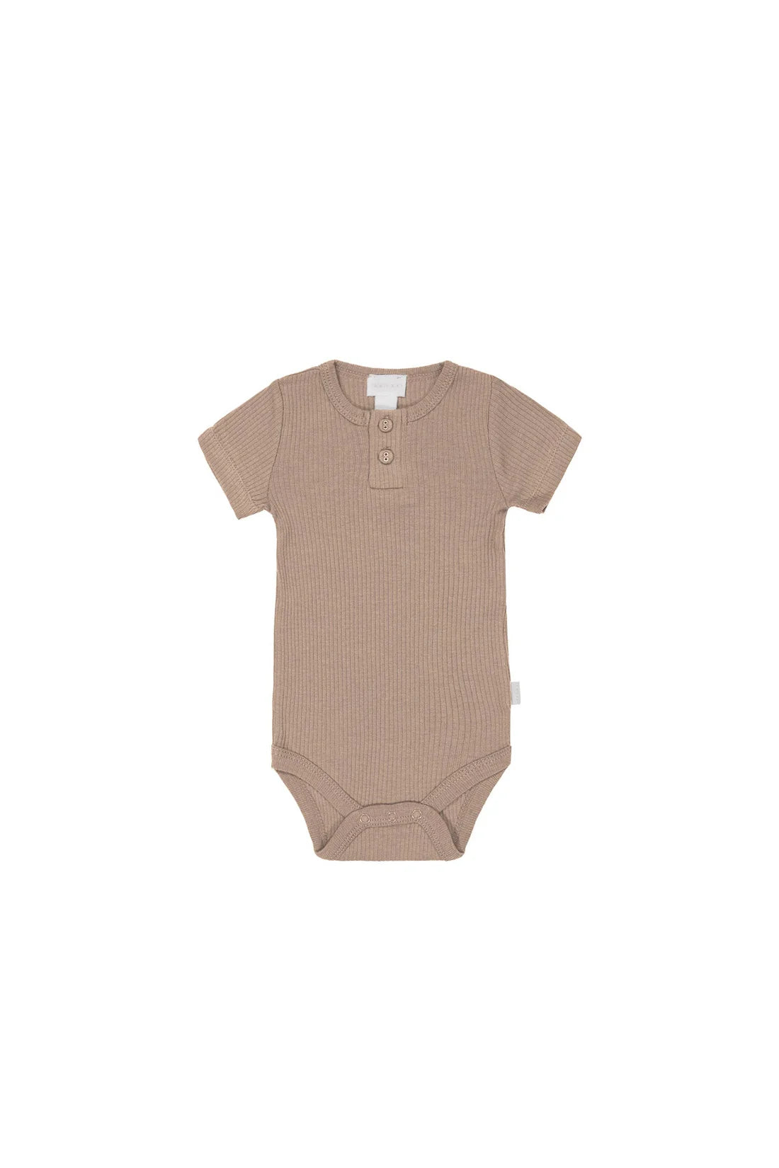 Jamie Kay Organic Cotton Modal Darcy Rib Tee Bodysuit - Mountain