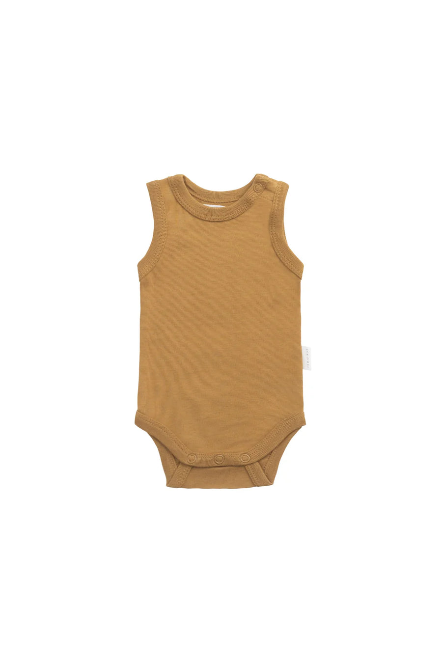 Jamie Kay Organic Cotton Marlo Sleeveless Bodysuit - Golden