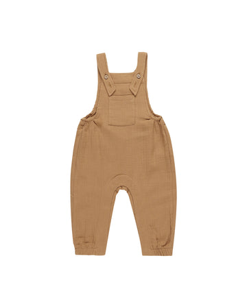 Quincy Mae Baby Overall || Golden