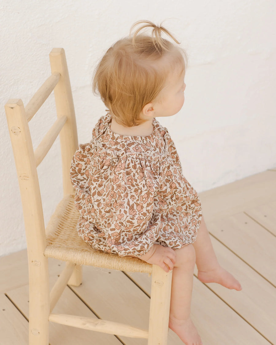 Quincy Mae Mia Top + Bloomer Set || Camelia