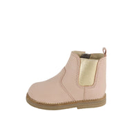 Jamie Kay Leather Boot with Elastic Side - Blush