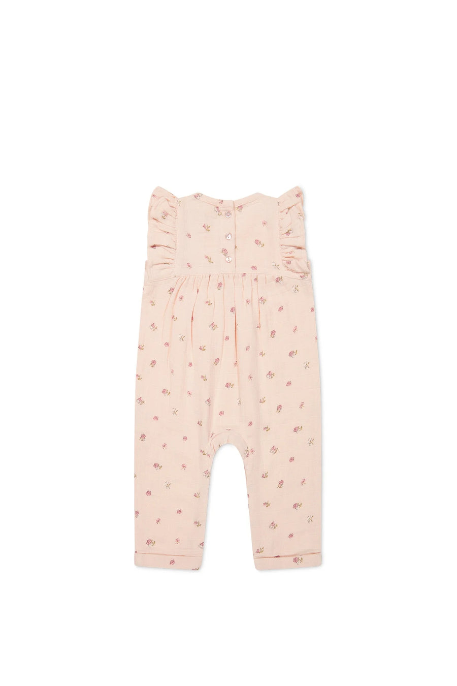 Jamie Kay Organic Cotton Muslin Sadie Romper - Meredith Morganite