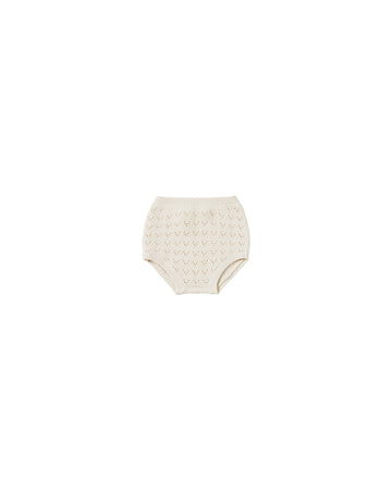 Quincy Mae Knit Bloomer || Natural
