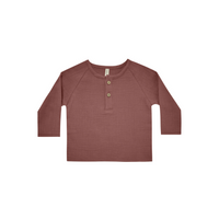 Quincy Mae Zion Shirt | Plum