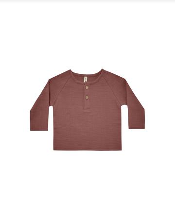 Quincy Mae Zion Shirt | Plum