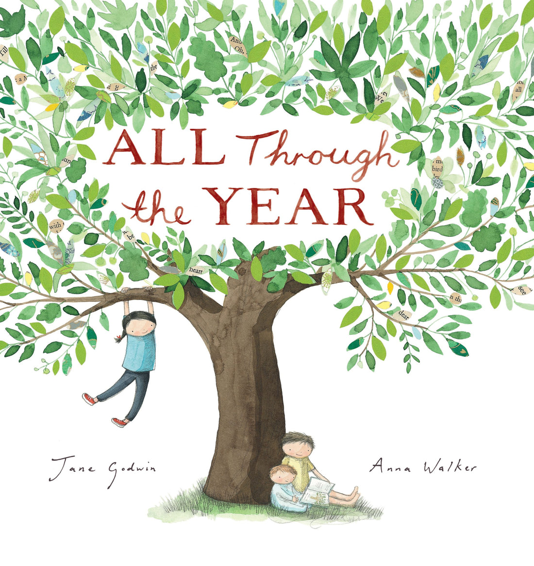 All Through The Year - Hardcover Book